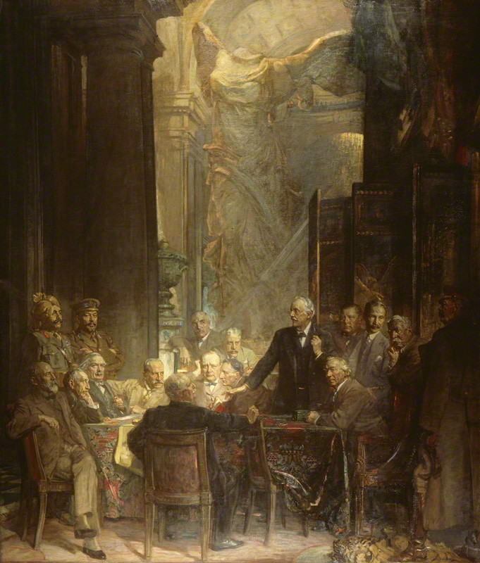 NPG 2463; Statesmen of World War I by Sir James Guthrie