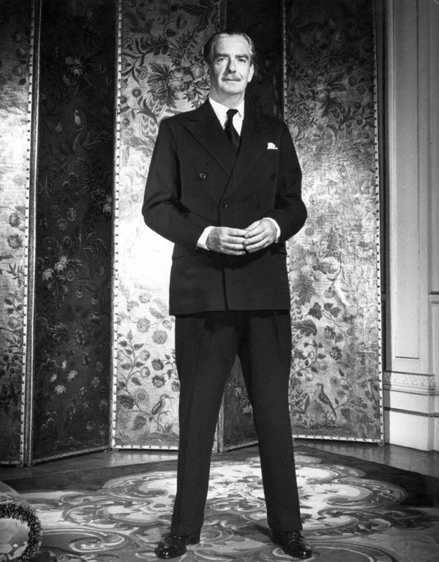 NPG P398; Anthony Eden, 1st Earl of Avon by Philippe Halsman