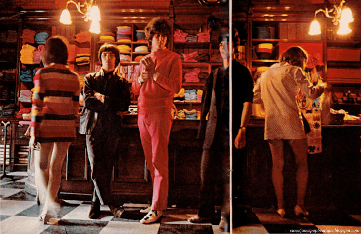 SWEET JANE BLOG BIBA KENSINGTON CHURCH STREET SALES COUNTER LOOK MAGAZINE 1967